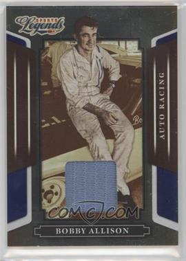 2008 Donruss Americana Sports Legends - [Base] - Mirror Blue Materials #8 - Bobby Allison /250