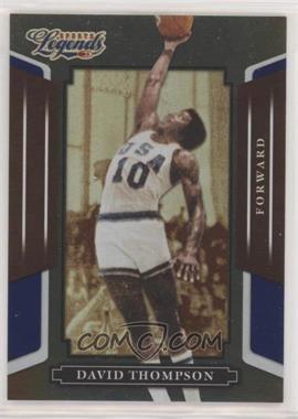 2008 Donruss Americana Sports Legends - [Base] - Mirror Blue #149 - David Thompson /100