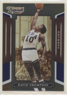 2008 Donruss Americana Sports Legends - [Base] - Mirror Blue #149 - David Thompson /100