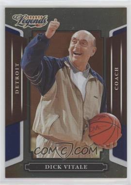 2008 Donruss Americana Sports Legends - [Base] - Mirror Blue #67 - Dick Vitale /100