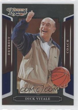 2008 Donruss Americana Sports Legends - [Base] - Mirror Blue #67 - Dick Vitale /100