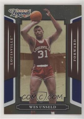 2008 Donruss Americana Sports Legends - [Base] - Mirror Blue #86 - Wes Unseld /100