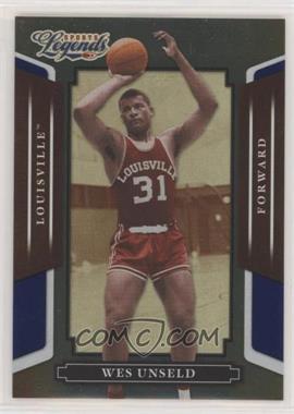 2008 Donruss Americana Sports Legends - [Base] - Mirror Blue #86 - Wes Unseld /100