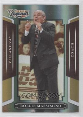 2008 Donruss Americana Sports Legends - [Base] - Mirror Gold #62 - Rollie Massimino /25 [GOOD]