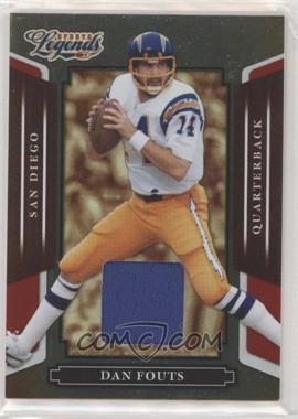 2008 Donruss Americana Sports Legends - [Base] - Mirror Red Materials #104 - Dan Fouts /100