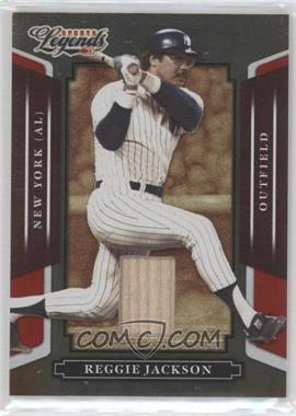 2008 Donruss Americana Sports Legends - [Base] - Mirror Red Materials #130 - Reggie Jackson /250