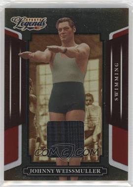 2008 Donruss Americana Sports Legends - [Base] - Mirror Red Materials #18 - Johnny Weissmuller /500