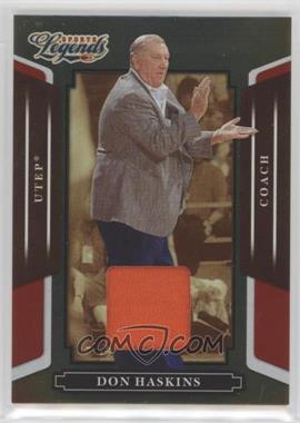 2008 Donruss Americana Sports Legends - [Base] - Mirror Red Materials #57 - Don Haskins /475