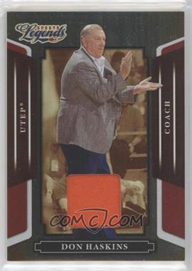 2008 Donruss Americana Sports Legends - [Base] - Mirror Red Materials #57 - Don Haskins /475