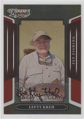 2008 Donruss Americana Sports Legends - [Base] - Mirror Red Signatures #101 - Lefty Kreh /1250