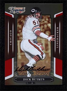 2008 Donruss Americana Sports Legends - [Base] - Mirror Red Signatures #113 - Dick Butkus /25