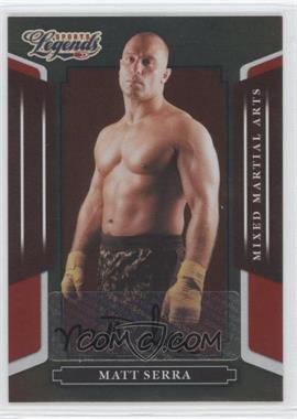 2008 Donruss Americana Sports Legends - [Base] - Mirror Red Signatures #144 - Matt Serra /167