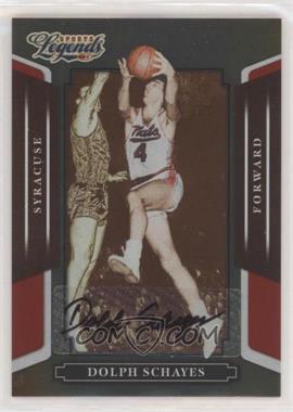 2008 Donruss Americana Sports Legends - [Base] - Mirror Red Signatures #44 - Dolph Schayes /655 [EX to NM]