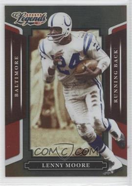 2008 Donruss Americana Sports Legends - [Base] - Mirror Red #142 - Lenny Moore /250