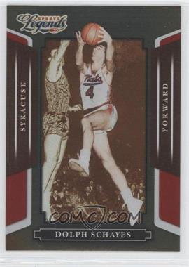 2008 Donruss Americana Sports Legends - [Base] - Mirror Red #44 - Dolph Schayes /250