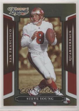 2008 Donruss Americana Sports Legends - [Base] - Mirror Red #53 - Steve Young /250