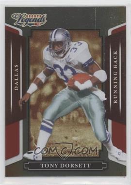 2008 Donruss Americana Sports Legends - [Base] - Mirror Red #78 - Tony Dorsett /250