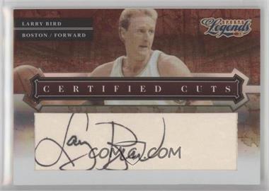 2008 Donruss Americana Sports Legends - Certified Cuts Cut Autographs #CC-6 - Larry Bird /50