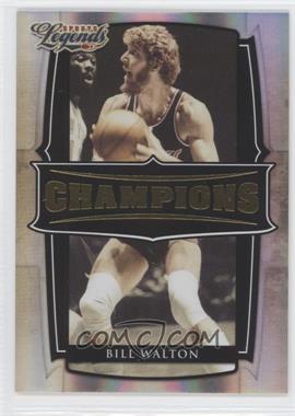 2008 Donruss Americana Sports Legends - Champions - Gold #C-15 - Bill Walton /100