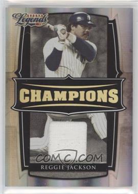 2008 Donruss Americana Sports Legends - Champions - Materials #C-11 - Reggie Jackson /150