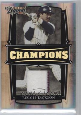 2008 Donruss Americana Sports Legends - Champions - Materials #C-11 - Reggie Jackson /150