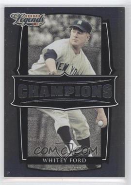 2008 Donruss Americana Sports Legends - Champions #C-14 - Don Larsen /1000