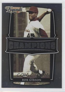 2008 Donruss Americana Sports Legends - Champions #C-6 - Bob Gibson /1000