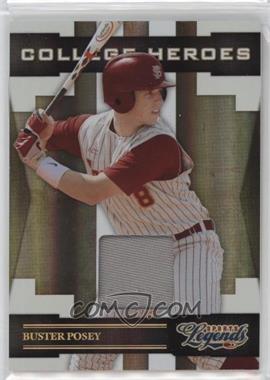 2008 Donruss Americana Sports Legends - College Heroes - Materials #CH-8 - Buster Posey /50