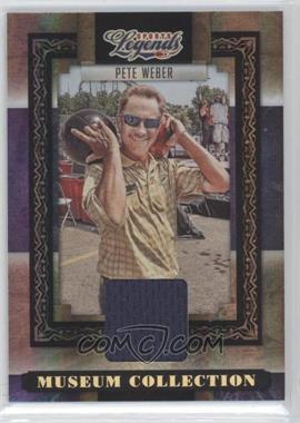 2008 Donruss Americana Sports Legends - Museum Collection - Materials #MC-29 - Pete Weber /250