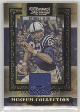 2008 Donruss Americana Sports Legends - Museum Collection - Materials #MC-8.nn - Raymond Berry (Missing Serial Number)