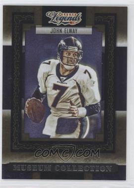 2008 Donruss Americana Sports Legends - Museum Collection #MC-6 - John Elway /1000