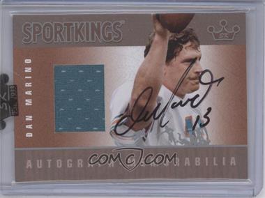 2008 Sportkings Series B - Autograph - Memorabilia - Silver #AM-DMA2 - Dan Marino