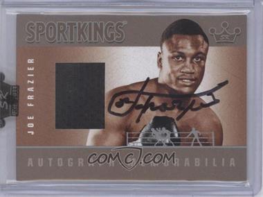 2008 Sportkings Series B - Autograph - Memorabilia - Silver #AM-JF - Joe Frazier