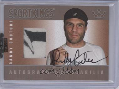 2008 Sportkings Series B - Autograph - Memorabilia - Silver #AM-RCO2 - Randy Couture