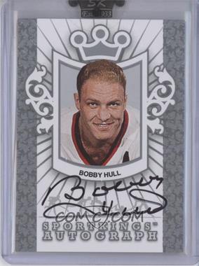 2008 Sportkings Series B - Autographs - Silver #A-BHU1 - Bobby Hull /40 [Uncirculated]