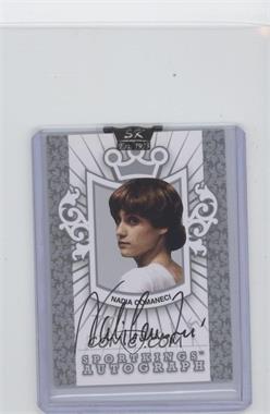 2008 Sportkings Series B - Autographs - Silver #A-NC - Nadia Comaneci /90