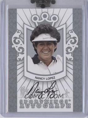 2008 Sportkings Series B - Autographs - Silver #A-NL1 - Nancy Lopez /40 [Uncirculated]