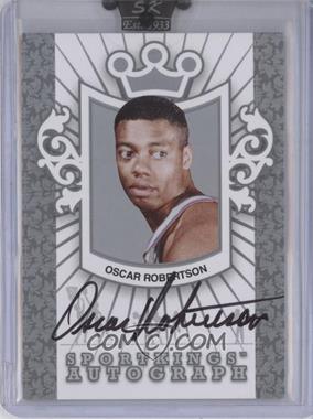 2008 Sportkings Series B - Autographs - Silver #A-OR1 - Oscar Robertson /50