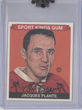 2008 Sportkings Series B - [Base] - Mini #88 - Jacques Plante [Uncirculated]