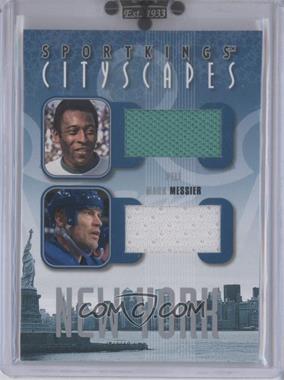 2008 Sportkings Series B - Cityscapes - Silver #CSD-08 - Pele, Mark Messier