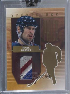 2008 Sportkings Series B - Patch - Gold #P-19 - Mark Messier /10 [Uncirculated]