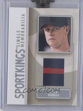 2008 Sportkings Series B - Single Memorabilia - Silver #SM-26 - Justin Morneau