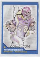 Drawing Contest Winners - Adrian Peterson [EX to NM]
