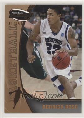 2009 Press Pass Fusion - [Base] - Bronze #30 - Derrick Rose /150