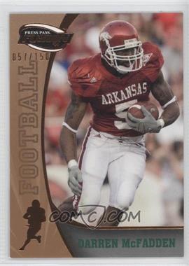 2009 Press Pass Fusion - [Base] - Bronze #49 - Darren McFadden /150