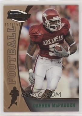 2009 Press Pass Fusion - [Base] - Bronze #49 - Darren McFadden /150