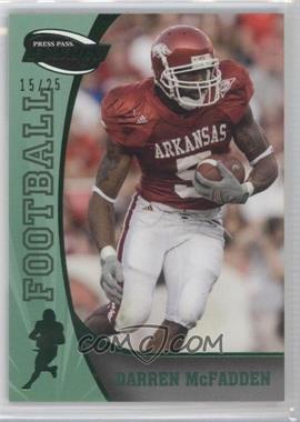 2009 Press Pass Fusion - [Base] - Green #49 - Darren McFadden /25