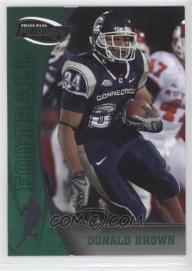 2009 Press Pass Fusion - [Base] #39 - Donald Brown