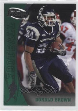 2009 Press Pass Fusion - [Base] #39 - Donald Brown