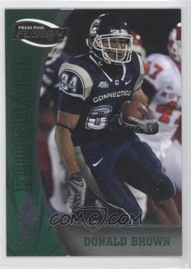 2009 Press Pass Fusion - [Base] #39 - Donald Brown